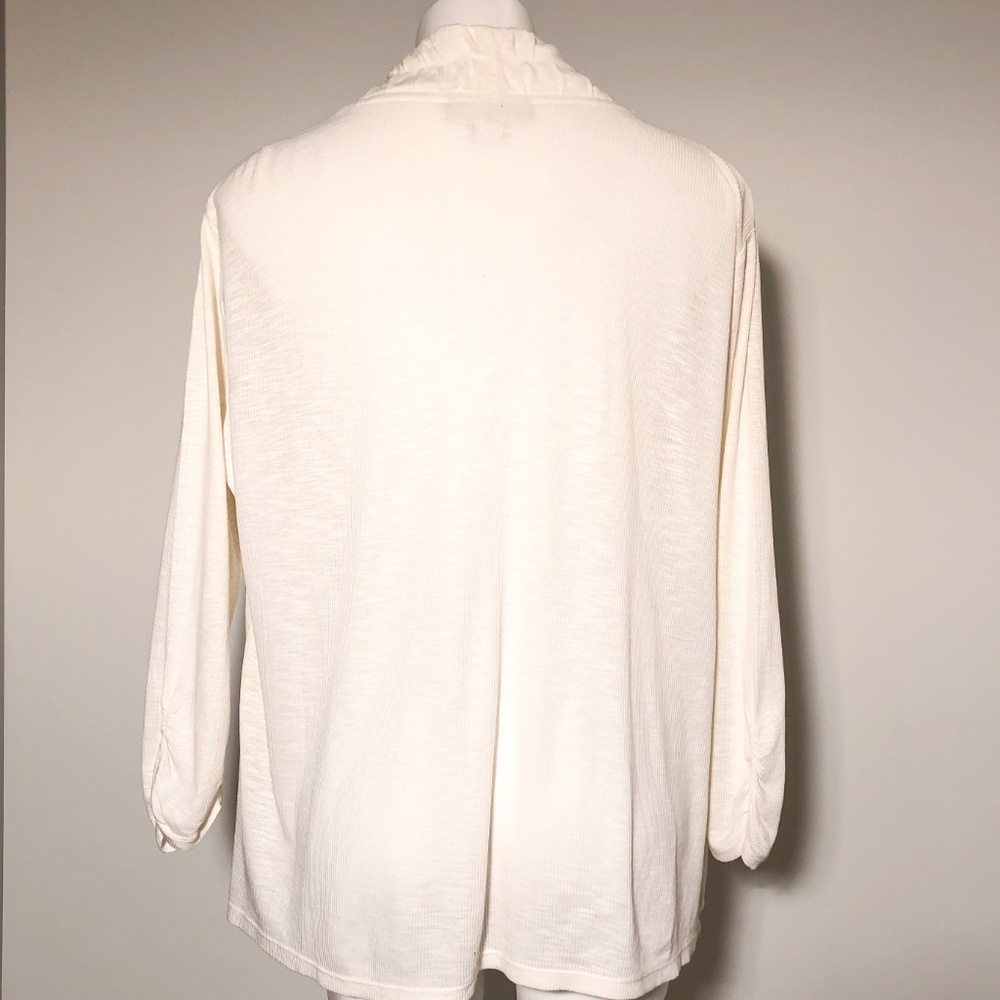 Coldwater Creek Ivory Cardigan - Picture 2 of 3